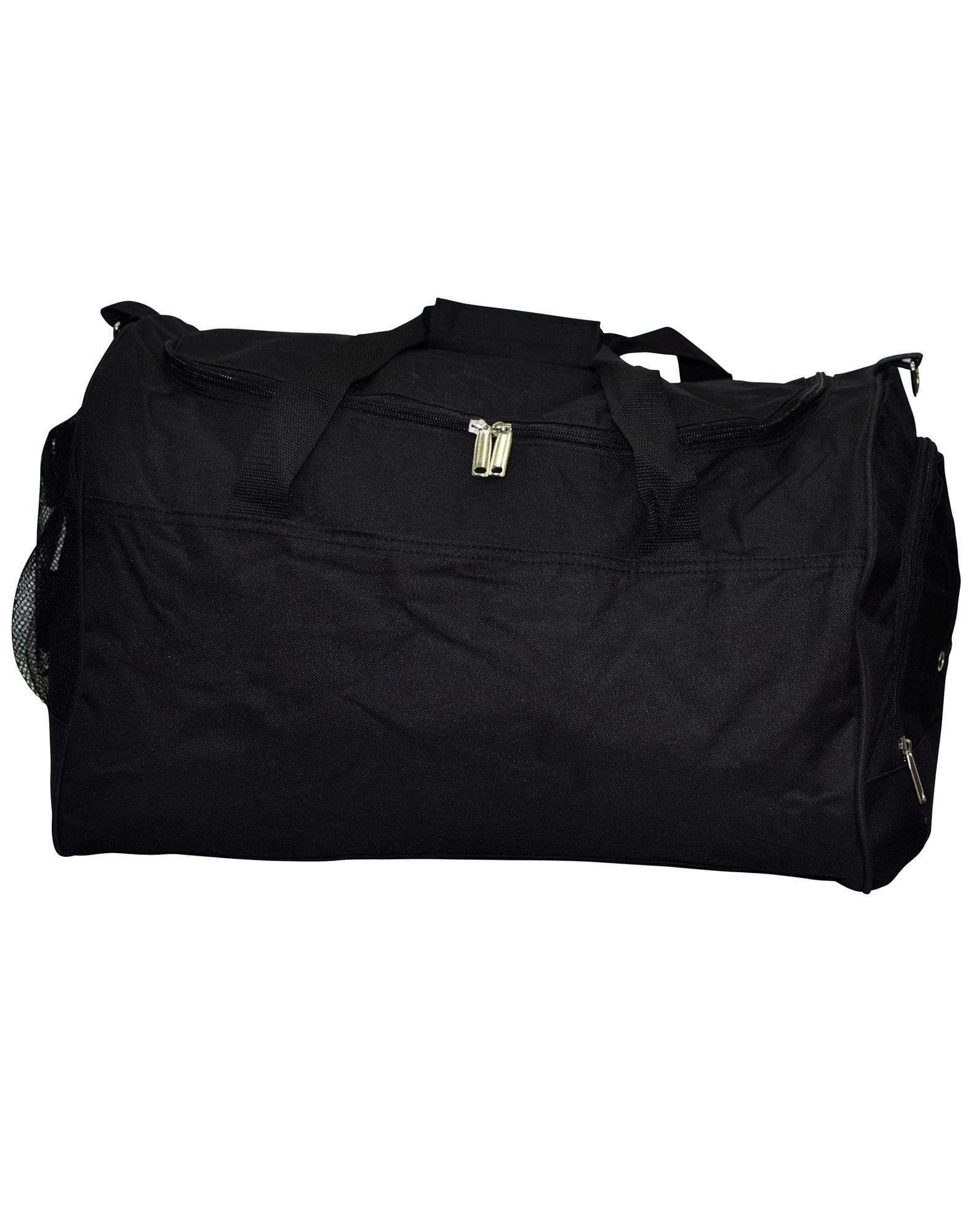 Basic Sports Bag B2000 Active Wear Winning Spirit Black "(w)51cm x (h)35cm x (d)38cm, 67.8 Litres Capacity"
